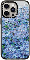Nantucket Blue Hydrangeas iPhone 15 Pro Max Case - Slim 4 ft