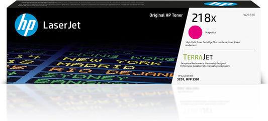 Vibrant Magenta Toner for Laserjet Pro 3201 | HP 218X High-Yield Cartridge