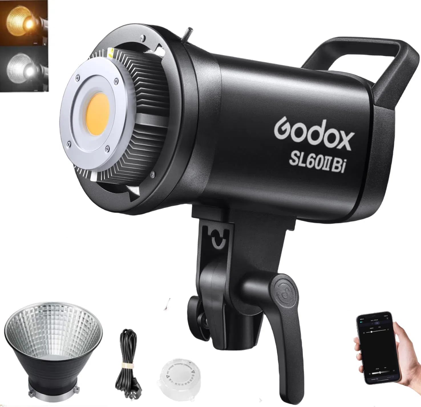 Godox SL60IIBi Bi-Color LED Video Light for Photography & Video