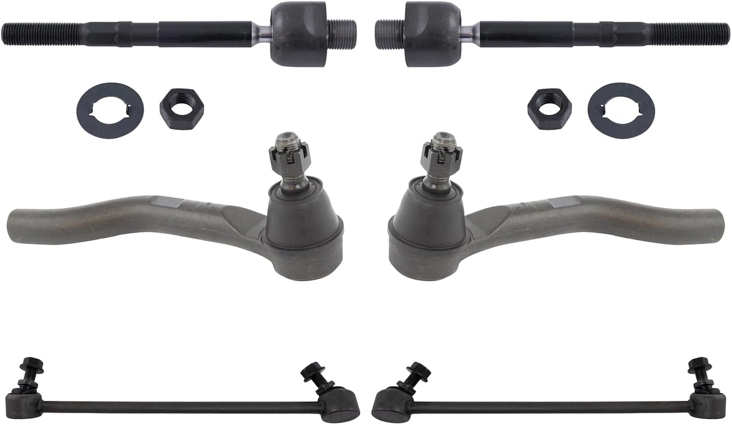 TRQ Front Steering & Suspension Kit for Acura TLX and Honda Accord