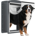 Freestanding Dog Door for Wall XL - Heavy-Duty, Weatherproof