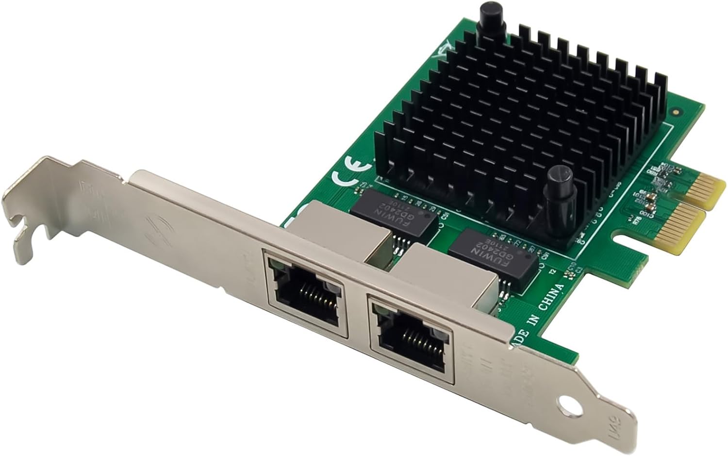 Dual PCIe 3.1 2.5GBase-T Network Adapter for Fast Connectivity