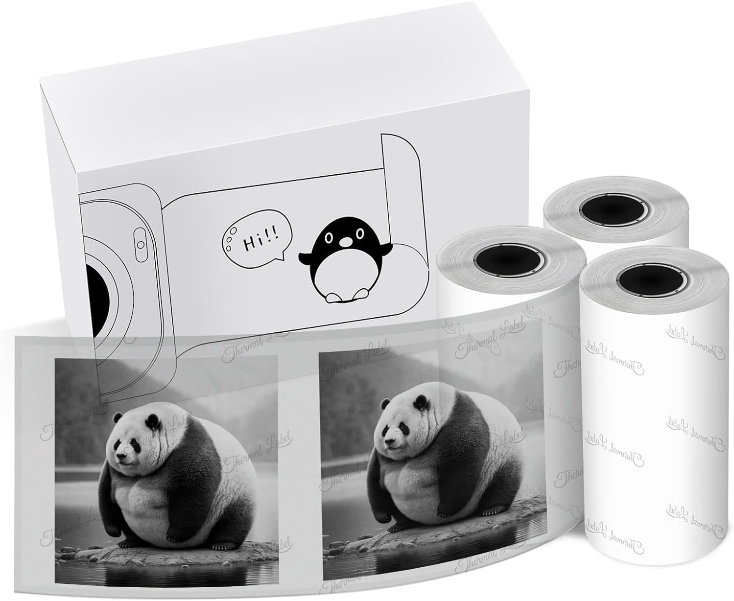 Clear Self-Adhesive Mini Sticker Paper for Long-term Preservation