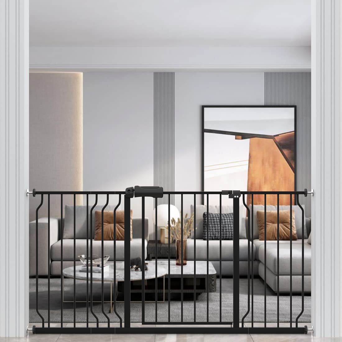 WAOWAO Extra Wide Baby Gate for Safety at Home and Beyond