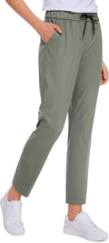 CRZ YOGA 4-Way Stretch Ankle Golf Pants 27in - Comfortable Dress Pants