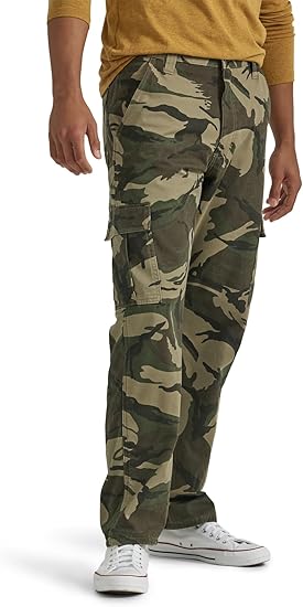 Wrangler Authentics Men's Fleece Lined Cargo Pant for Comfort