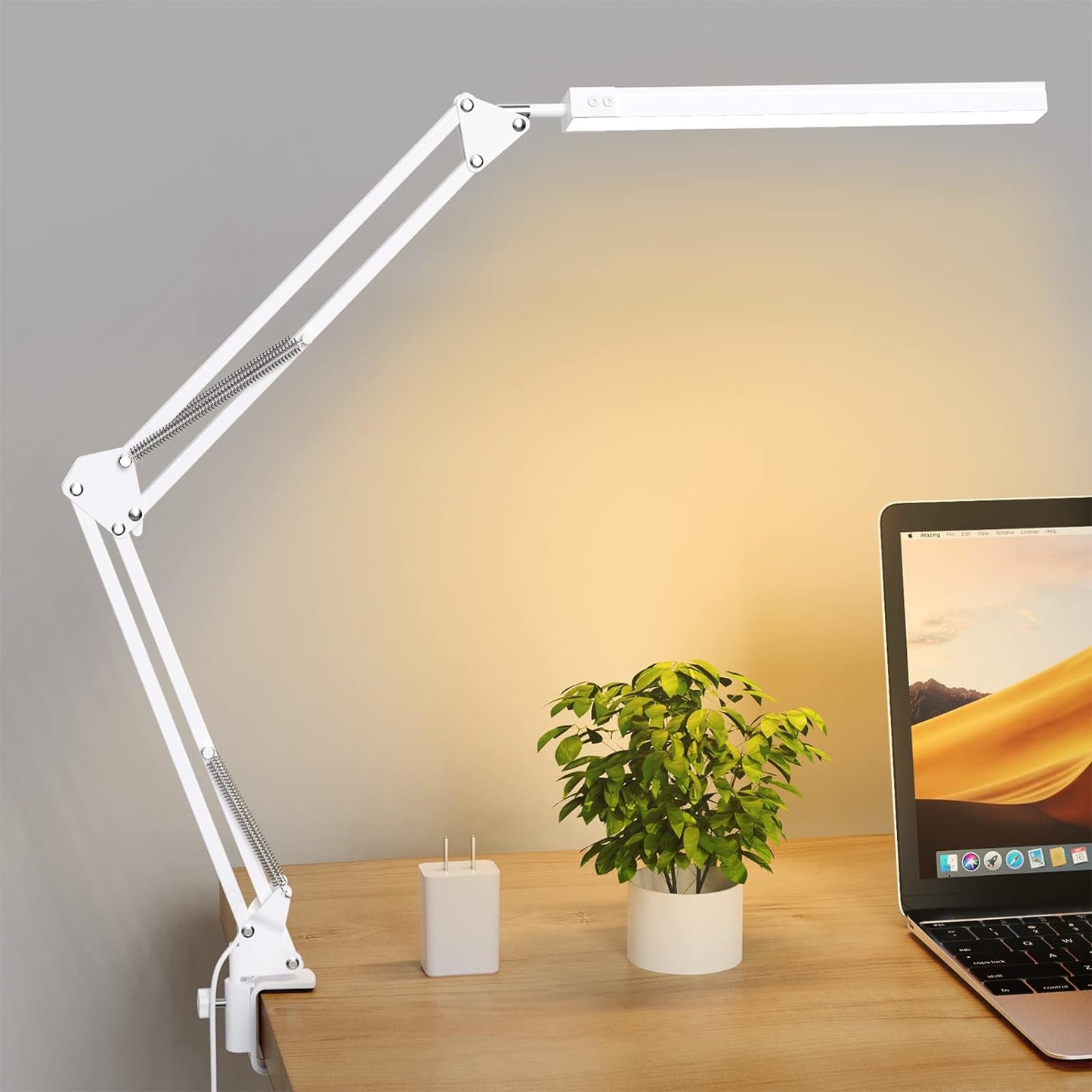 360 Spin LED Desk Lamp - Eye-Caring & Versatile Lighting