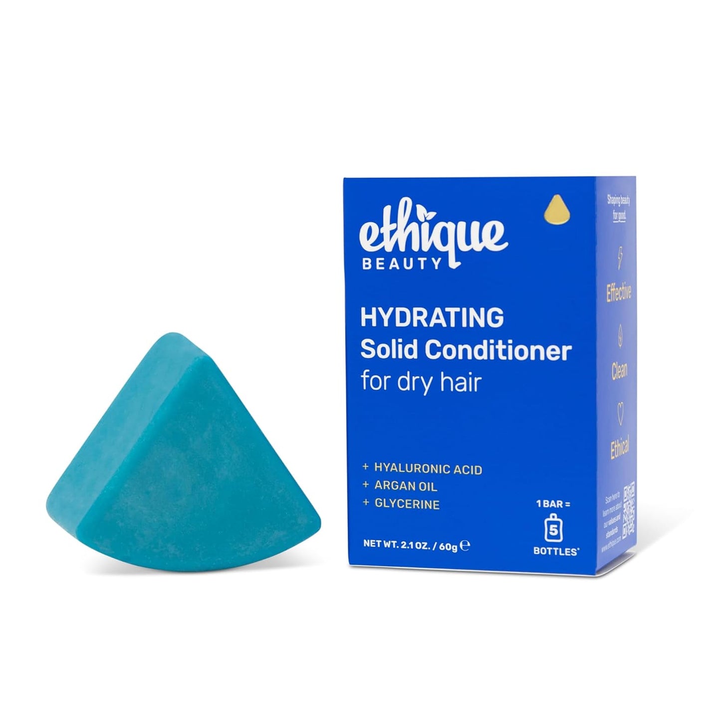 Hydrating Conditioner Bar for Dry Hair - Plastic-Free & Vegan