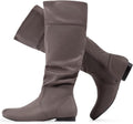 DREAM PAIRS Women's Wide Calf Knee High Pull On Boots - Warm Slouchy
