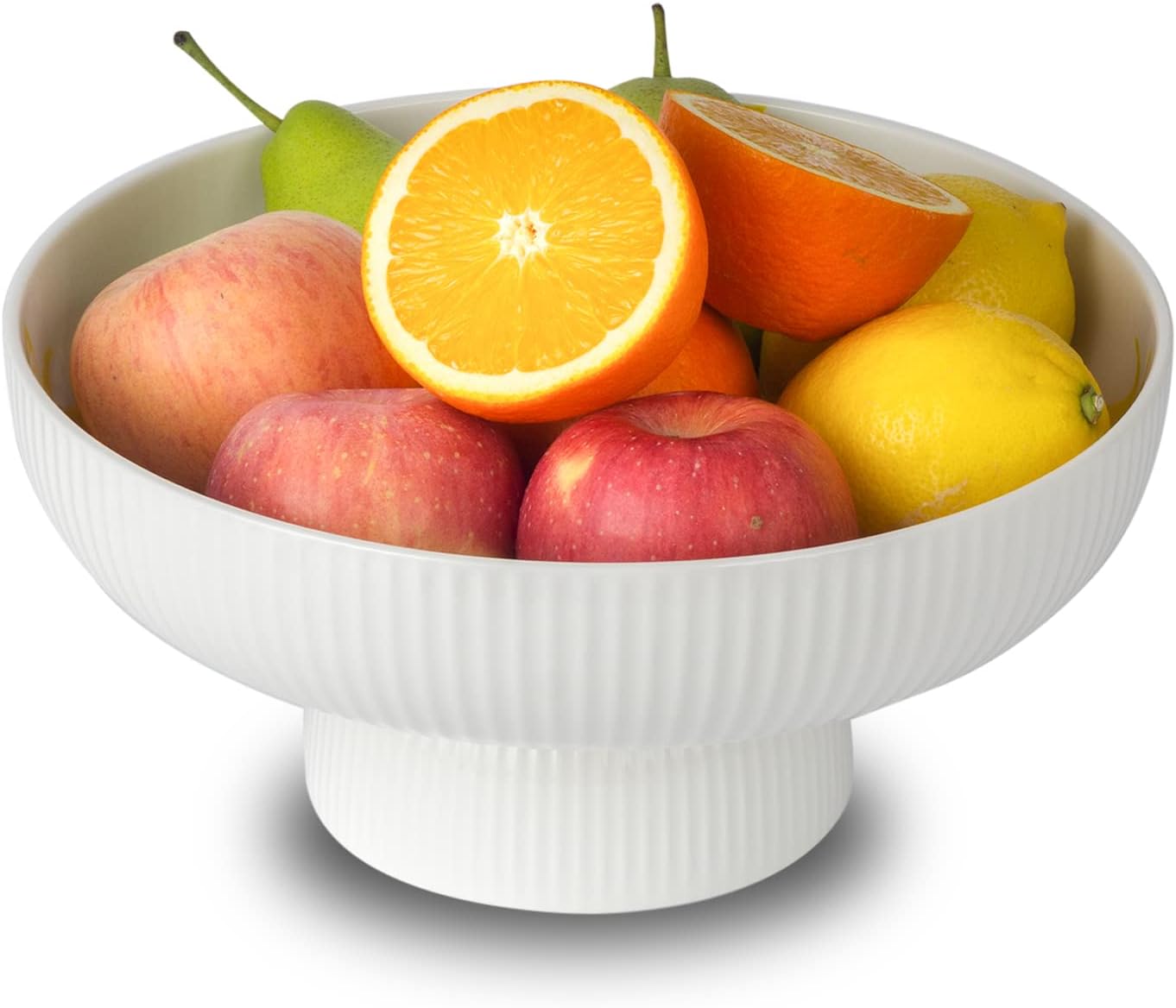 Ceramic Fruit Bowl with Draining Holes for Stylish Storage