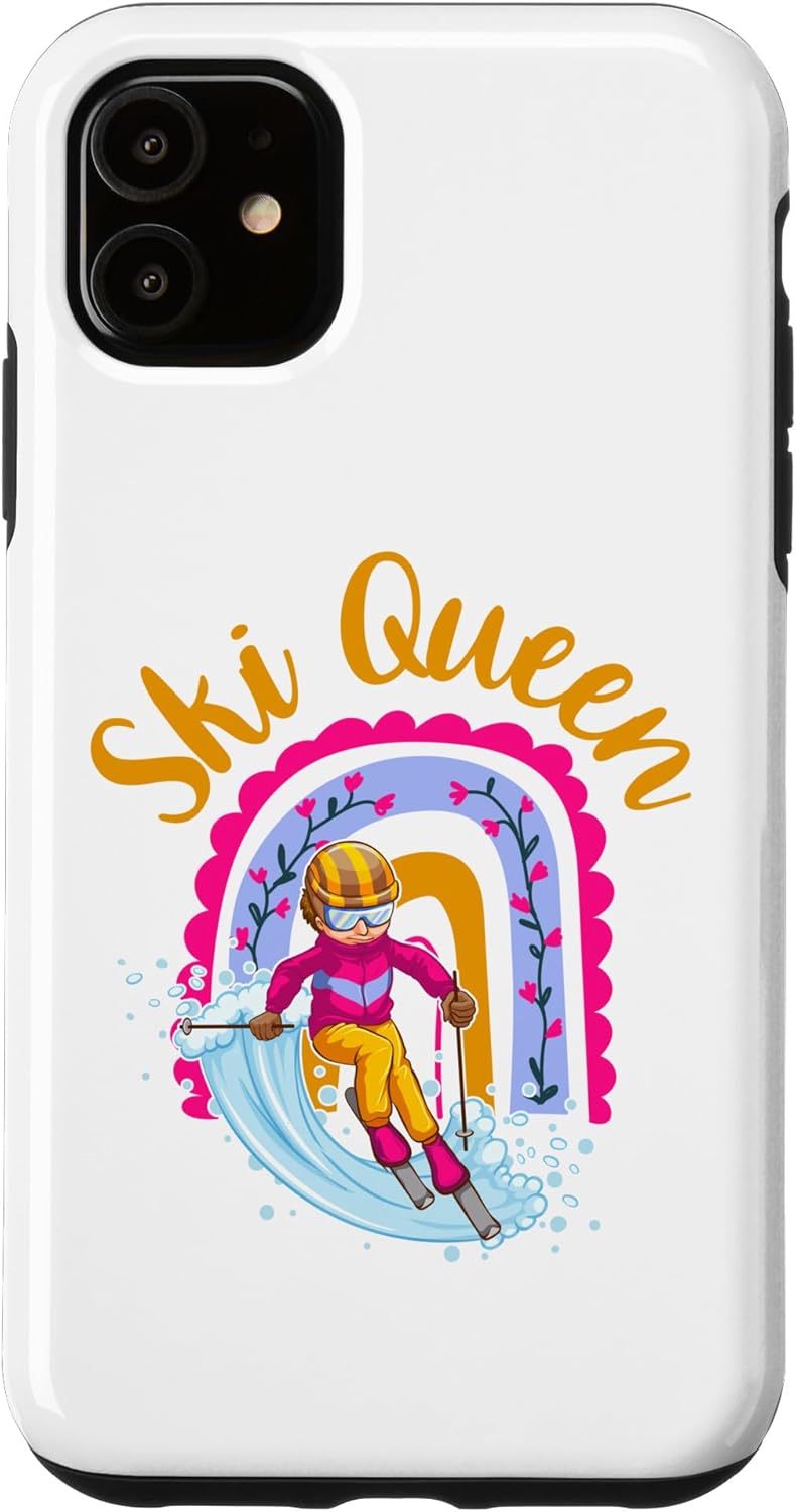 Winter Sports Boho Rainbow Phone Case