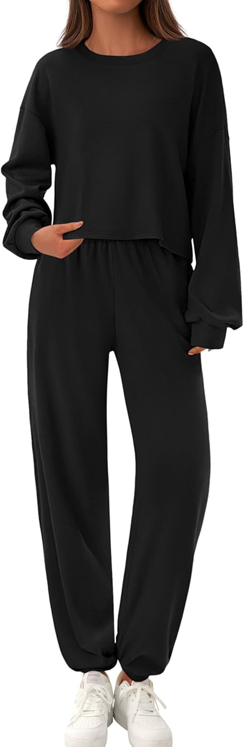 PRETTYGARDEN Women's Two Piece Lounge Sets for Fall Comfort