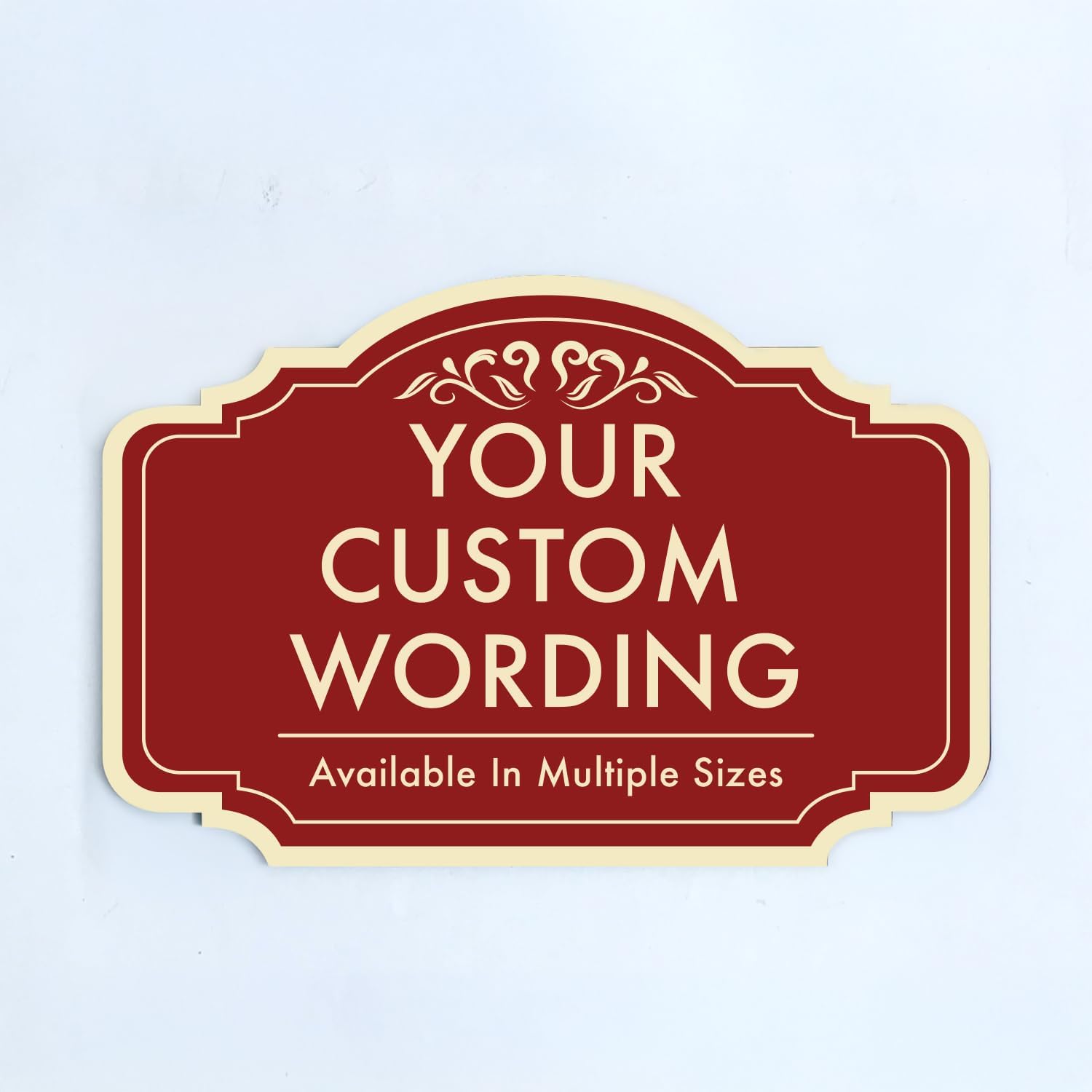 Custom Decorative Outdoor Metal Signs by SPEEDYORDERS