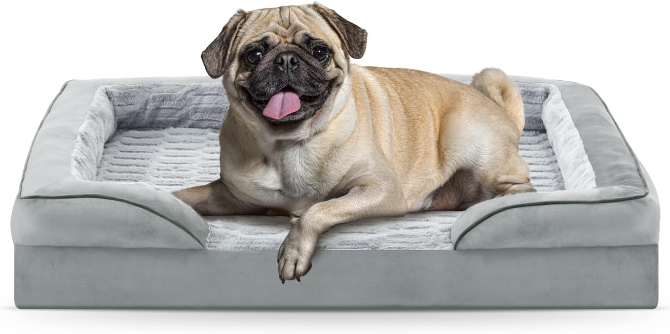 Orthopedic Dog Bed for Small Dogs - Waterproof Supportive Sofa