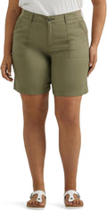 Plus Size Ultra Lux Comfort Bermuda Shorts for Women - Relaxed Fit