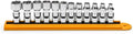 GEARWRENCH 12 Pc 1/4ft Drive 6 Pt Flex Socket Set - Pass-Thru Reach