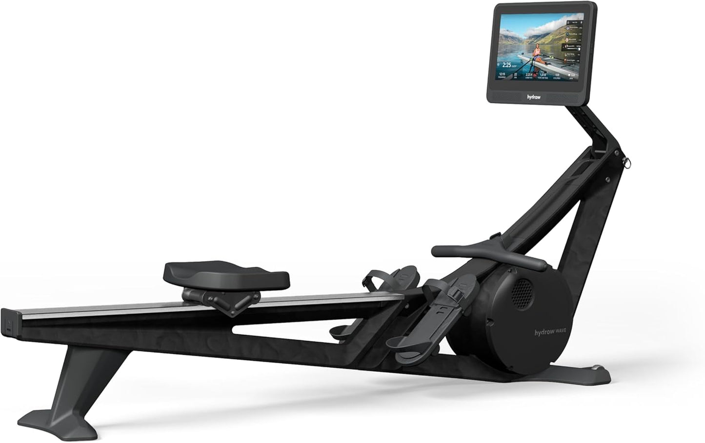 Hydrow Wave Rower: HD Touchscreen, Live Workouts