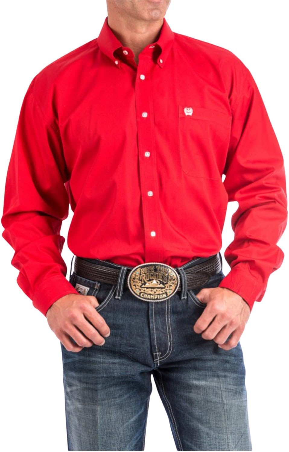 Cinch Men's Classic Fit Long Sleeve Button Down Shirt Review