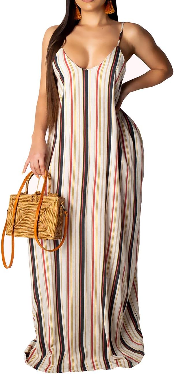 BessCops Summer Maxi Dresses for Women 2025 Plus Size Fashion