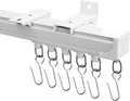 Ceiling Curtain Track Ceiling Mount - Smooth Quiet Room Divider Track