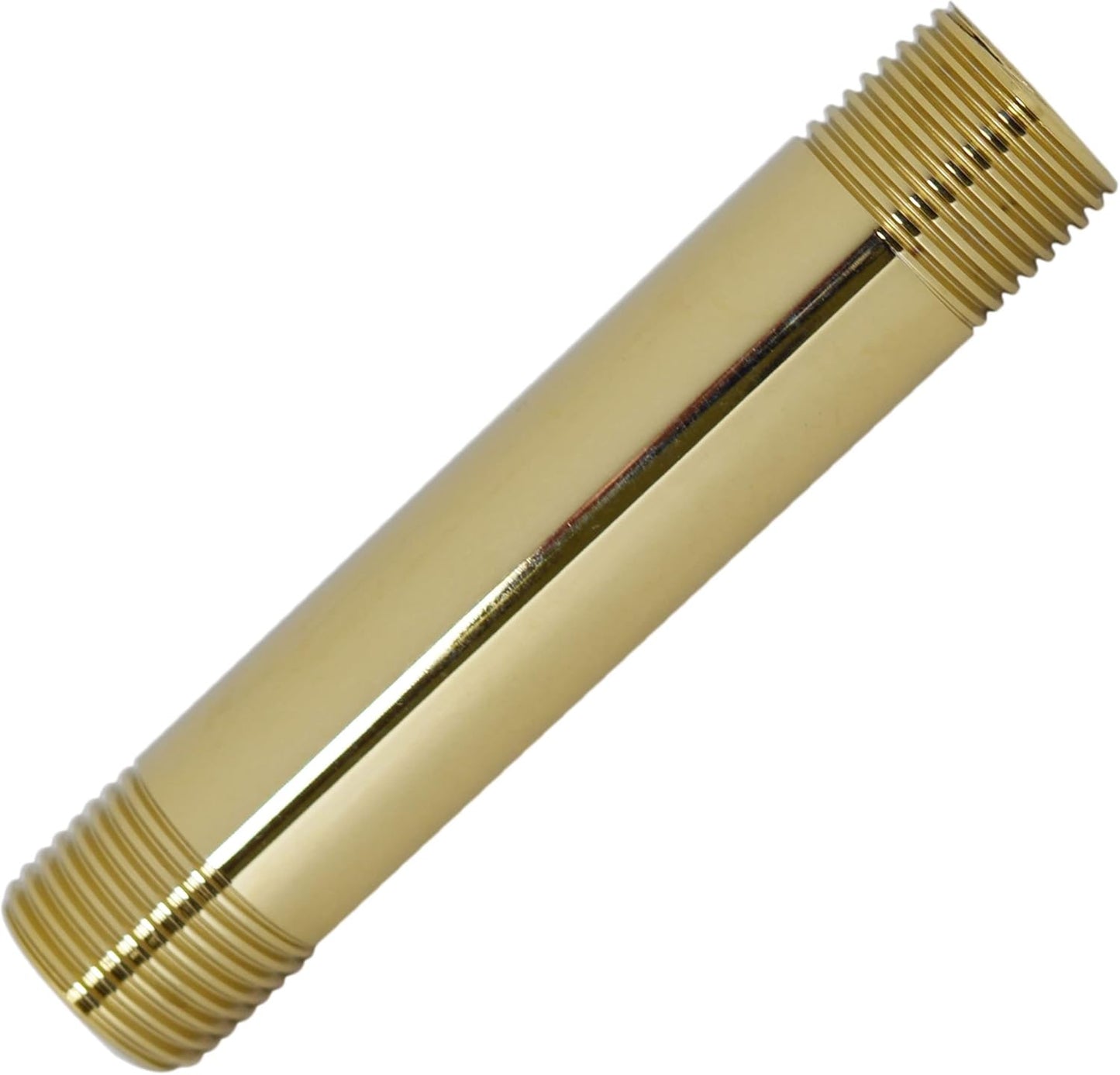 Durable 12 x 4 IPS Brass Pipe Nipple for Reliable Plumbing