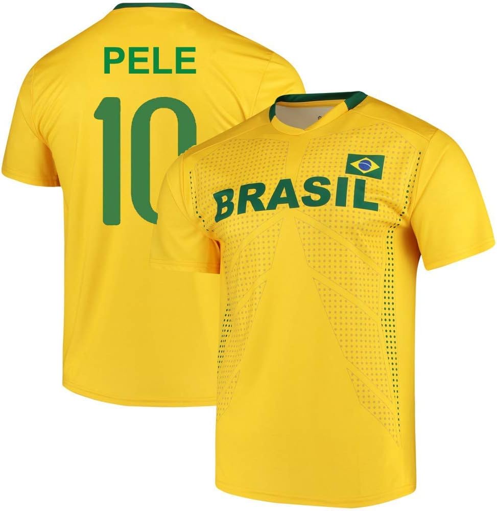 Pele Brazil National Team Replica Jersey for Fans of All Ages