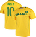 Pele Brazil National Team Replica Jersey for Fans of Soccer