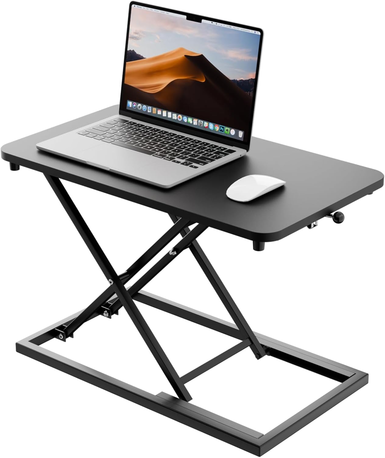 Hoodutric Height Adjustable Standing Desk Converter - Boost Productivity