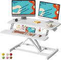 JOY worker Standing Desk Converter 32in - Adjustable Sit Stand Riser