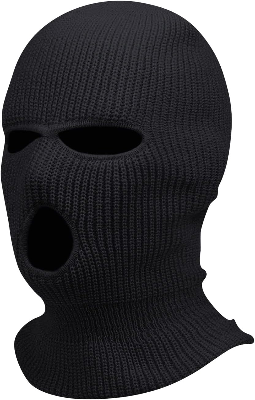 Warm Knit Ski Mask for Winter Fun - 30 characters