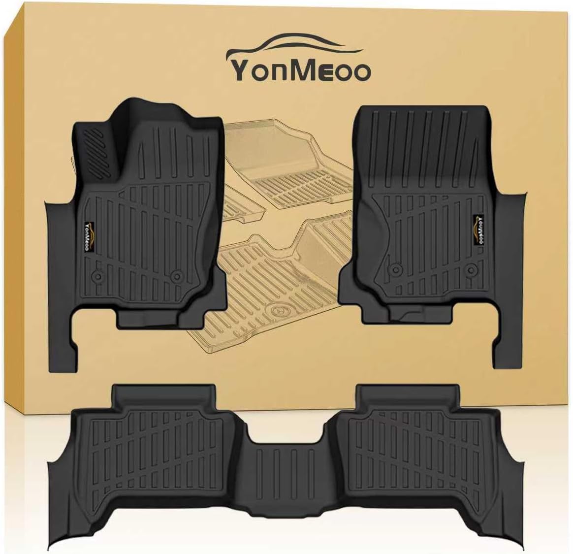 Custom Floor Mats for Toyota 4Runner 2025 2026 All Weather