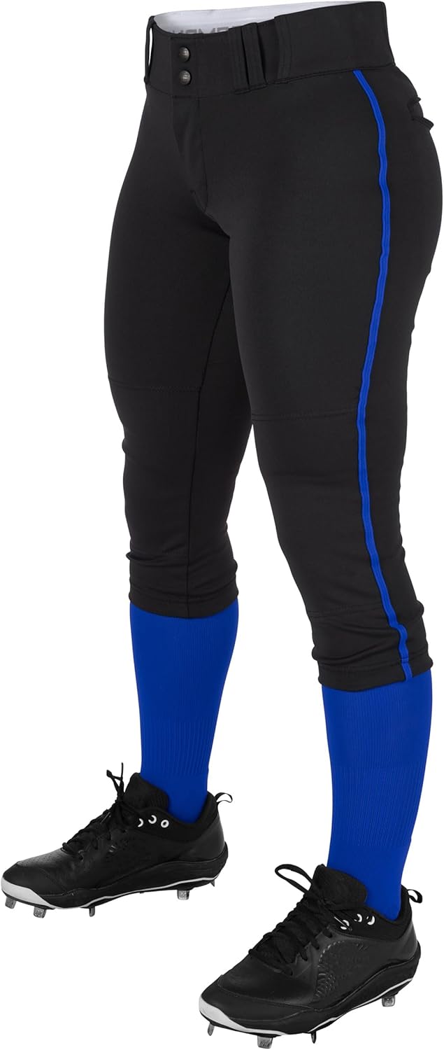 CHAMPRO Women's Tournament Low Rise Softball Pants for Comfort