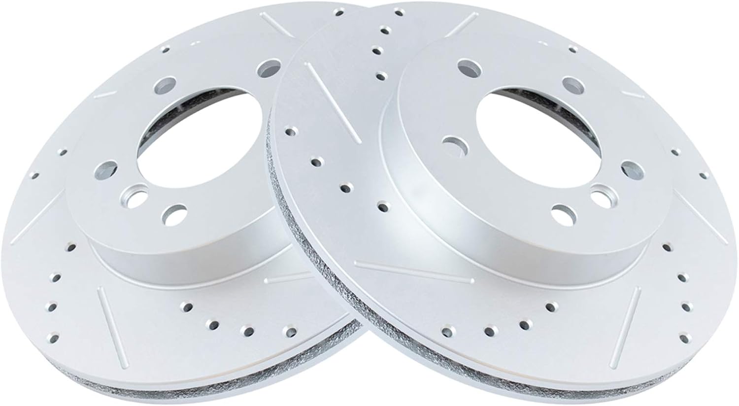 TRQ Front Performance Brake Rotors Set for BMW 323Ci 325i Z3 Z4