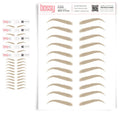 5 Pack Waterproof Eyebrow Tattoos for Natural Hair-Like Brows