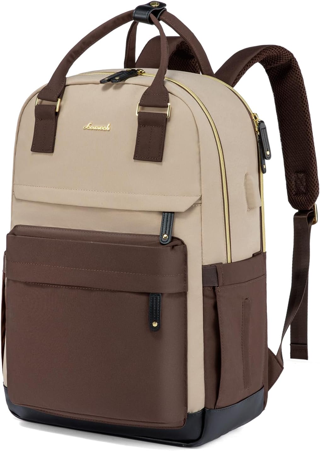 LOVEVOOK Travel Laptop Backpack for Women with USB Port