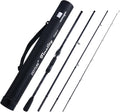 Goture Travel Fishing Rods 4 Piece 7ft Travel Rod - Portable