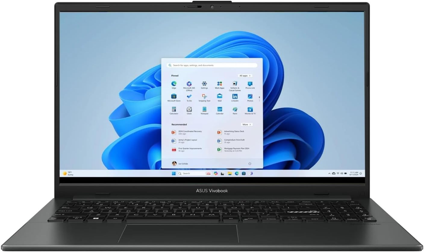 ASUS Vivobook Go 15.6 FHD Laptop with Intel i3-N305 and 8GB RAM