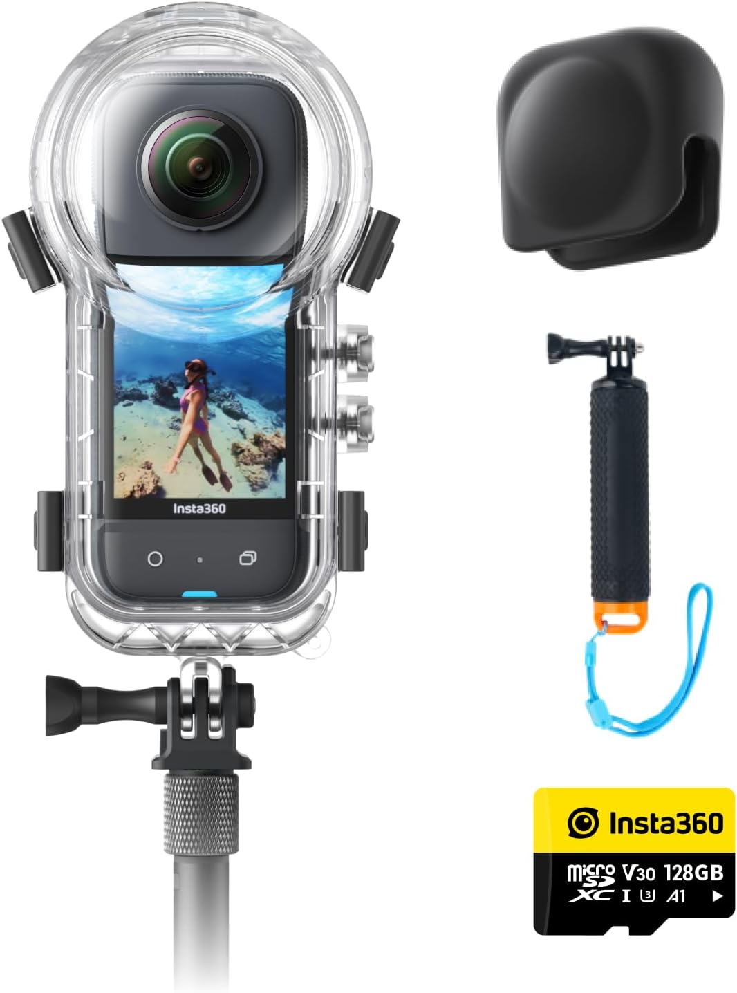 Insta360 X3 Invisible Dive Kit for Stunning Underwater Footage