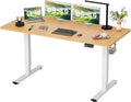 Electric Height Adjustable Standing Desk 63 x 24 in - Memory Lift