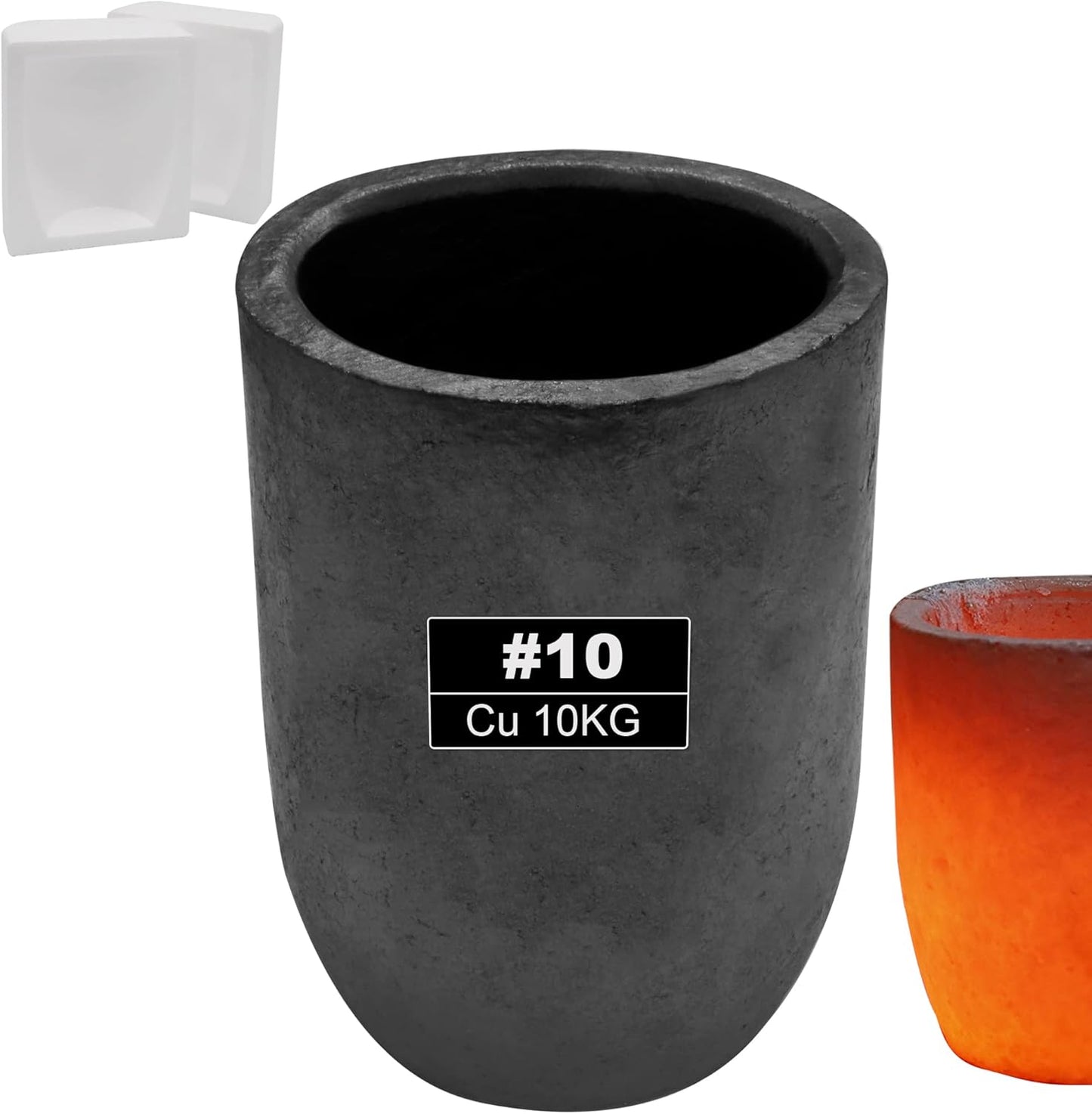 GanFindX Silicon Carbide Graphite Crucibles for Metal Melting