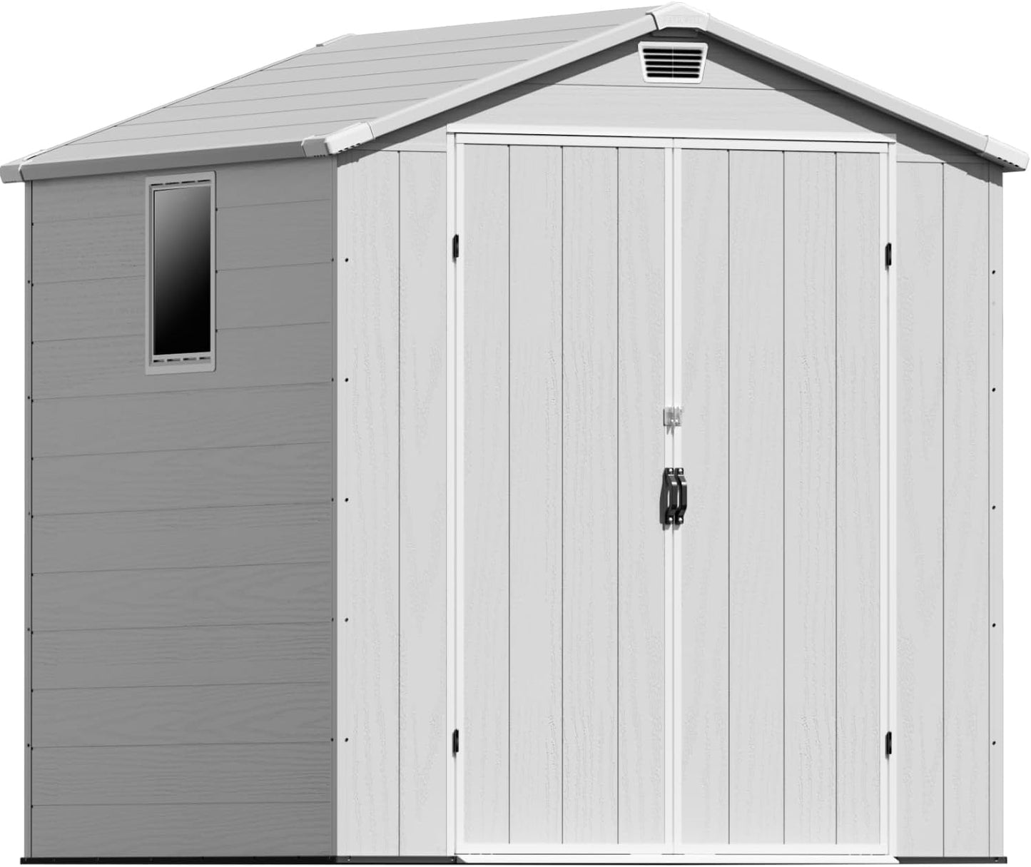 Patiowell 6 x 6 FT Outdoor Storage Shed for Lawn Equipment