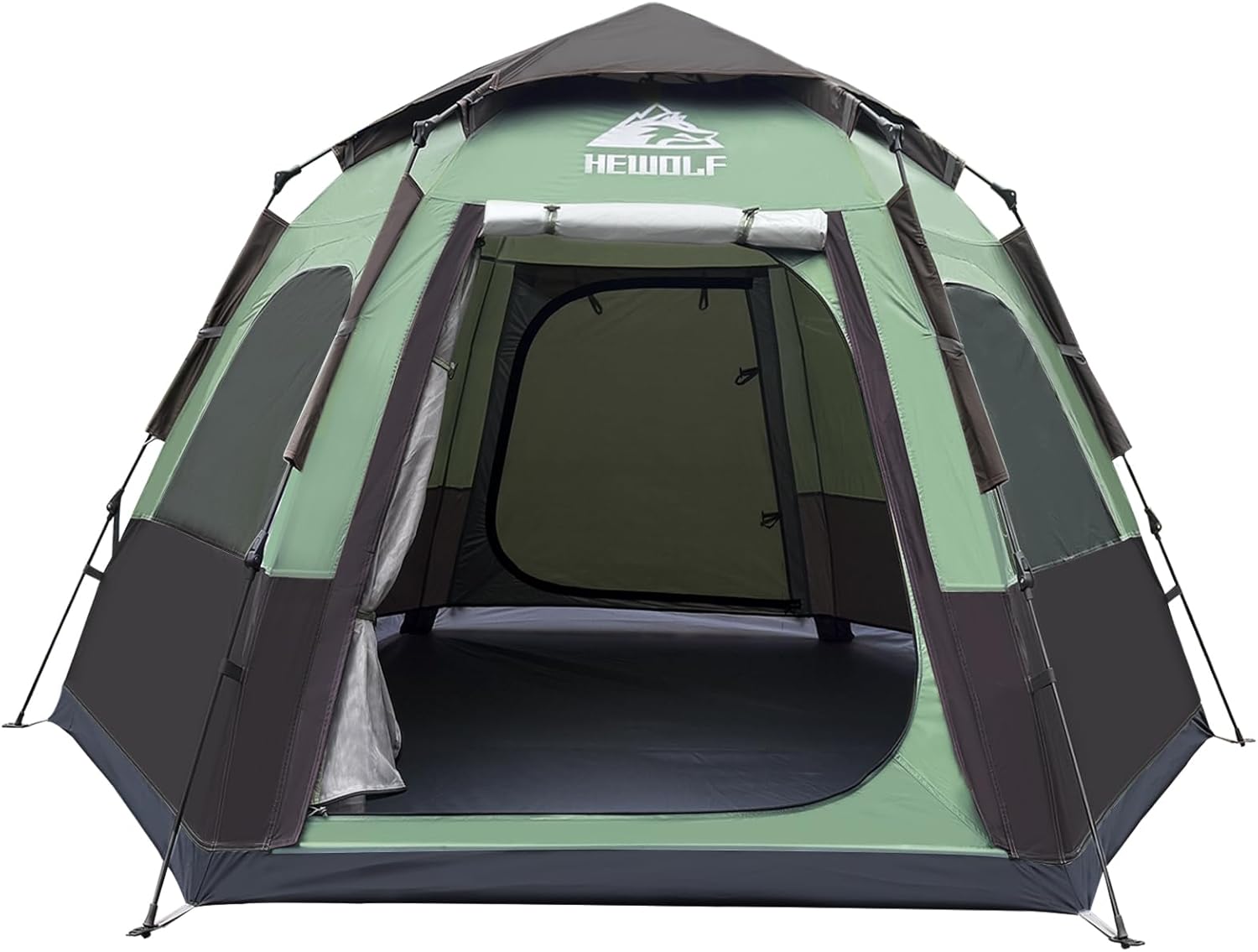 Hewolf 2/3/4 Person Camping Tent - Instant Waterproof Setup