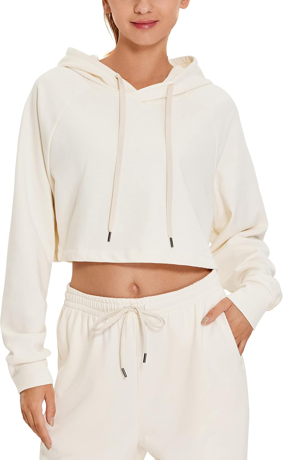 Cute & Comfy CRZ YOGA Cropped Hoodie