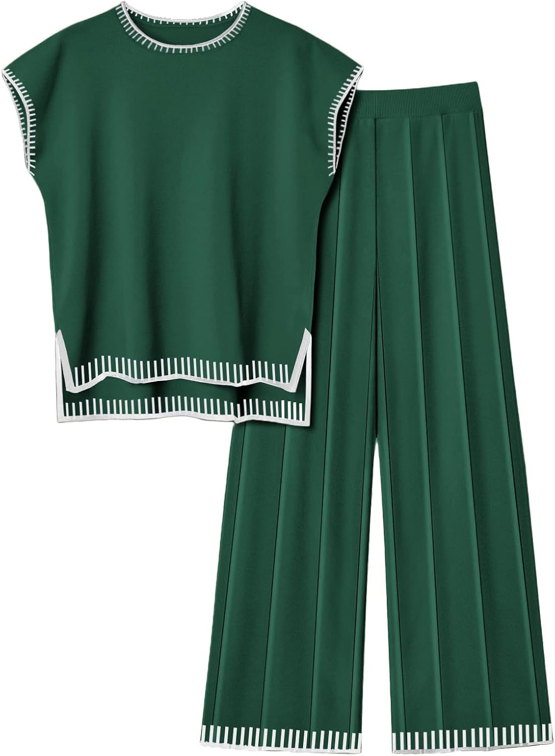 Ekouaer Womens Matching Sets Knit Sweater Sets for All Seasons