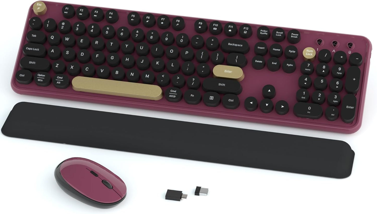 Wireless Keyboard and Mouse Combos for Retro Style Lovers