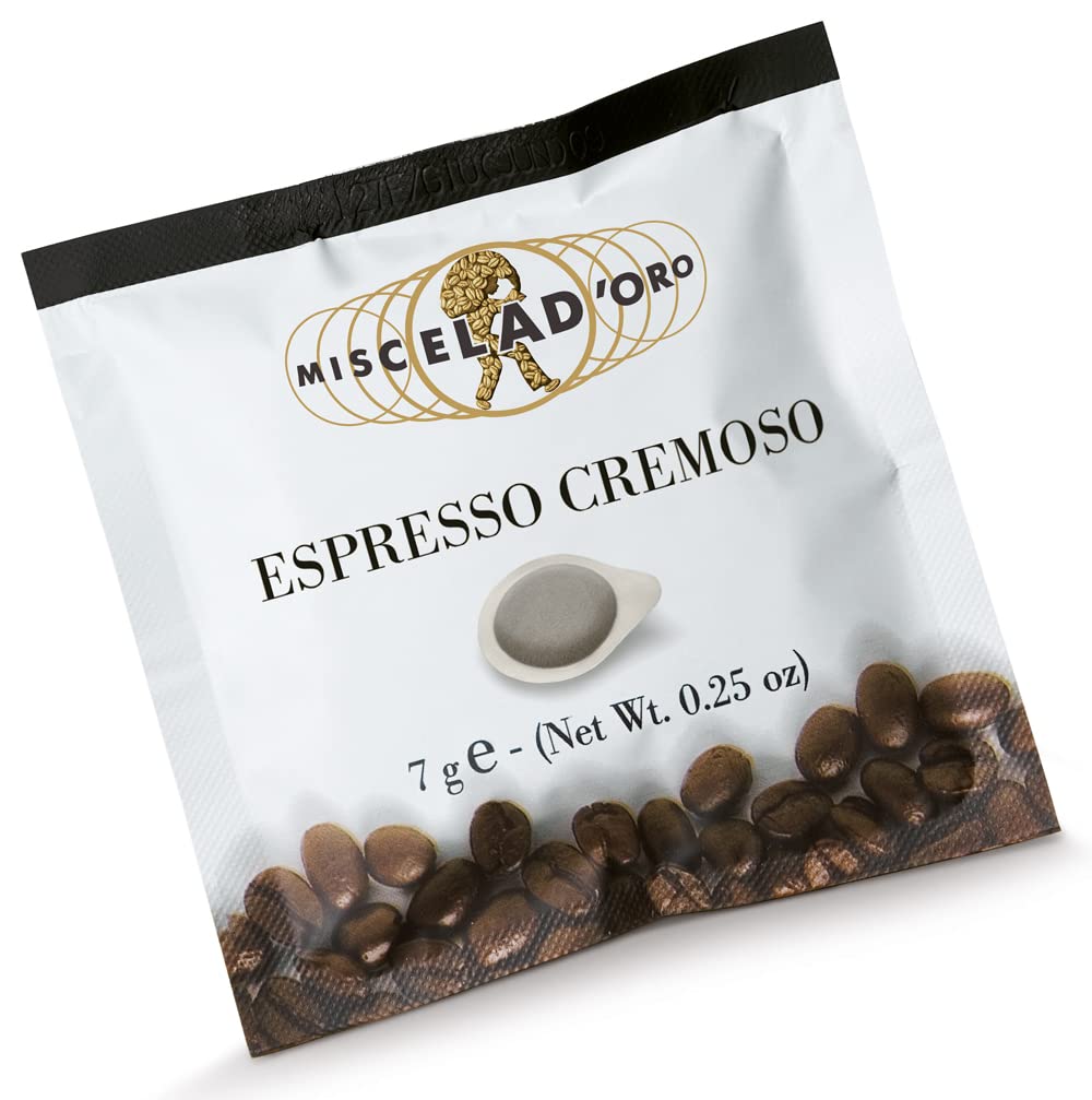 Miscela d'Oro Single Shot Espresso Cremoso Pods - 150 Pack