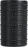 Obsidian Black 13 oz Hobnail Iced Beverage Glasses - Set of 6