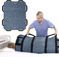 48ft x 40ft Positioning Bed Pad with Reinforced Handles - Gray