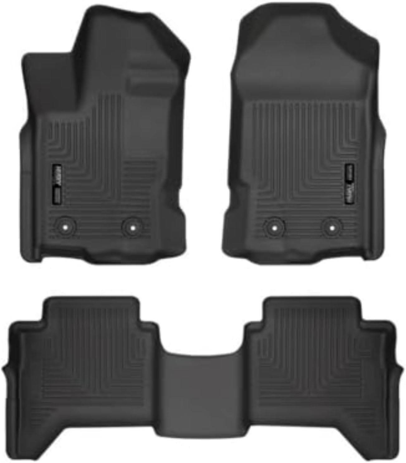 Husky Liners Weatherbeater Floor Mats for 2019-2023 Ford Ranger