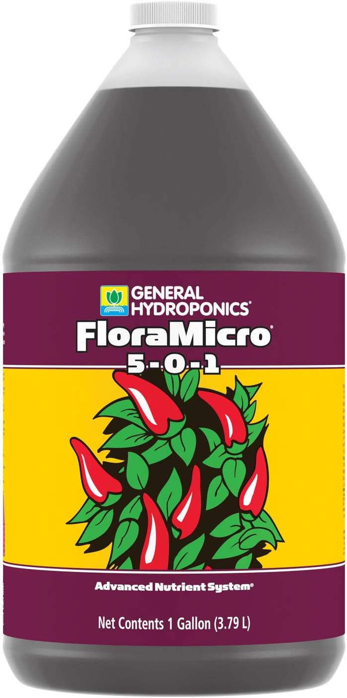 General Hydroponics Flora Micro 1 Gallon Nutrient Booster